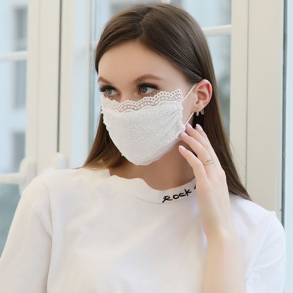 

fashion dhl face shipping lace in mask stock spring summer outdoor suncreen anti-dust breathable washable face