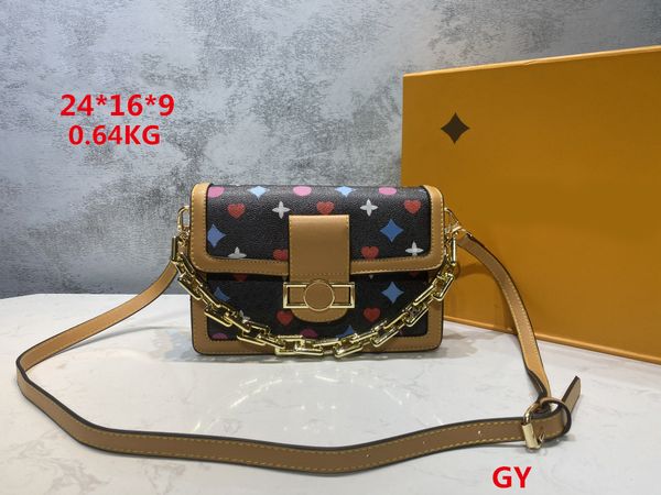 

hjd female luxury fashion designer hand bag heart shape pattern letter pattern totes shopping messenger mobile phone flap bags woman