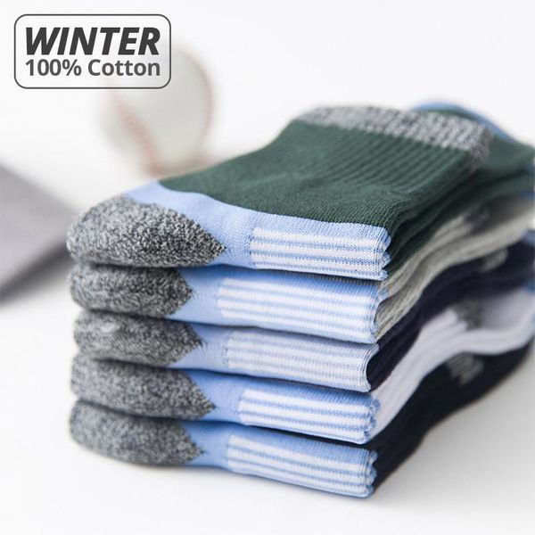 

hss 5pairs / lot хлопок мужские носки 2020 новый повседневный дышащие активные носки высокого качества человек нашивки длинные носок eu39-45, Black