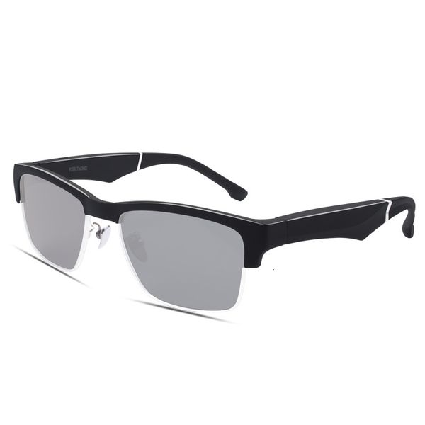 

2021 new smart sunglasses 5.0 glasses bluetooth headset polarized mens women fashion driving shades eyewear ihp2, White;black