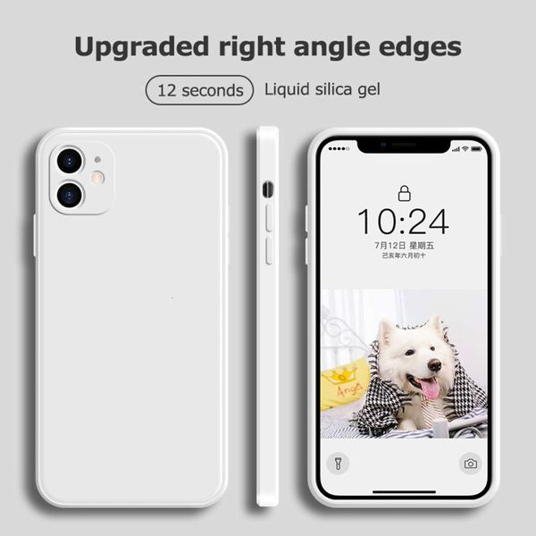 

lovecom mobile phone square smooth cover, original silicone back cover, with shoelac, suitable for vip 12, 11 pro, max, xr, xs, max, 6,