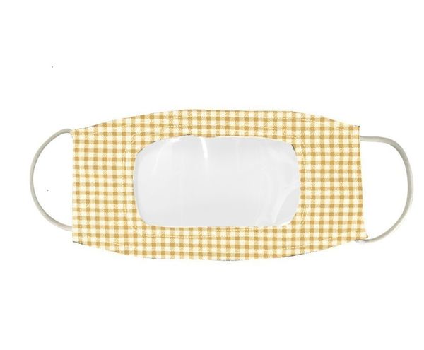 

visible mouth cover anti reusable washable dust face mask with clear pet window for adults deaf hard of hearing people elast ear