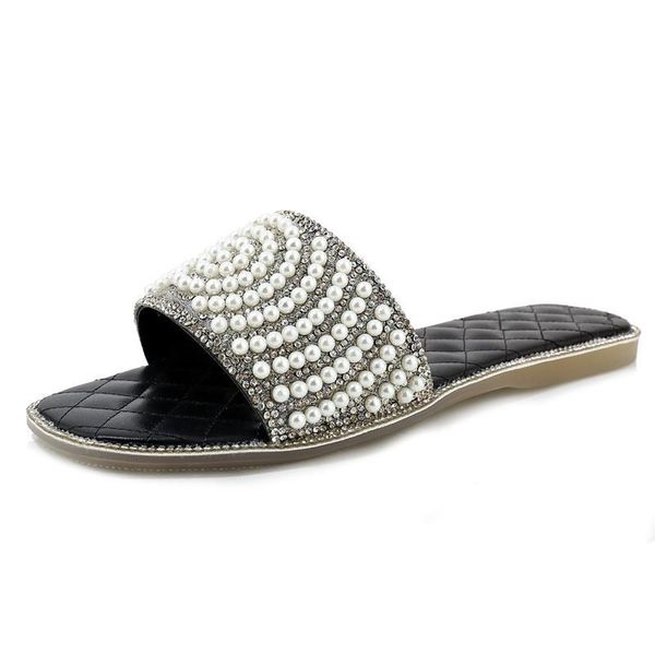 

new women's 2021 shoes, slippers, size 33 to 46, size, yellow, blue 1 lkmf, Black