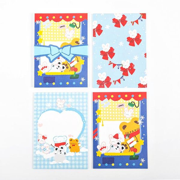 

15 шт. лот kawaii с рождеством ноутбук симпатичные повестки дня блокнот лучшие детские рождественские подарочные канцтовары 15 шт. лот jllvk