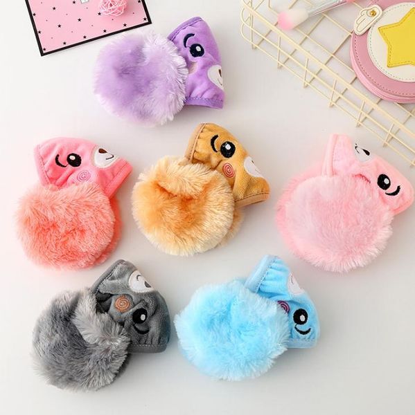 

in protective kids 1 ear cute 2 mask animals bear design mouth winter face masks dustproof mouth-muffle for