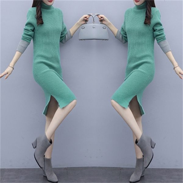 

spring fall female blouses high collar korean contrast ladies dressed in muje office design lady femme robe 6rry, Black;gray