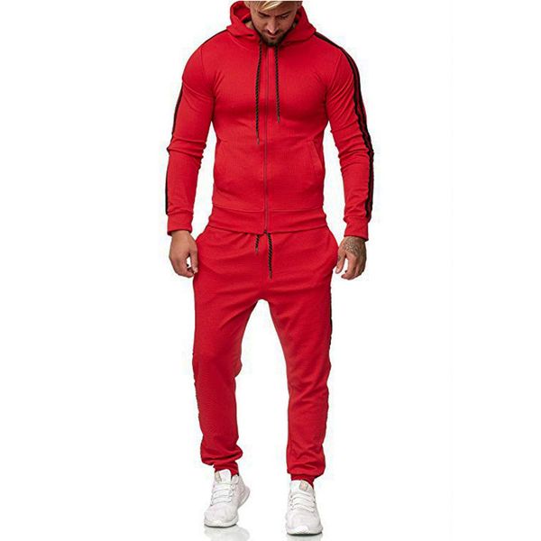 

men's new sportswear hoodie suit for fall / winter 2020, Gray
