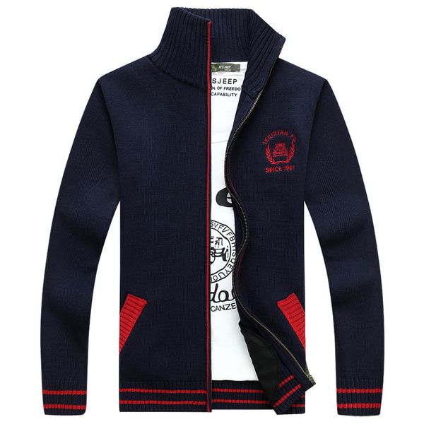 

2021 new spring jackets autumn fashion marked men casual clothes bored cardigan zipper knitting -3xl ys72, White;black