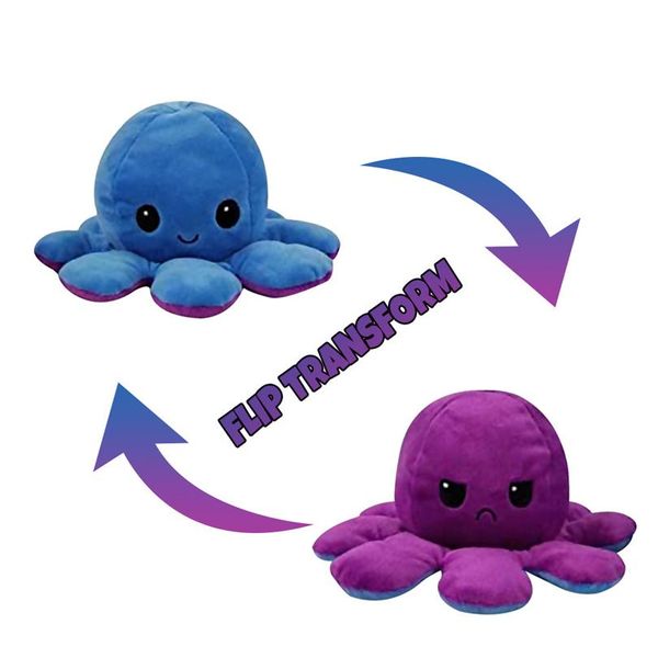

reversible ocs stuffed plush doll soft simulation reversible plush toy color ocs plush doll filled c wmtzyu