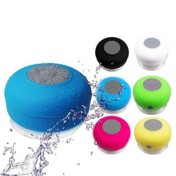 

мини bluetooth спикер водонепроницаемый беспроводной handsfree stereo loundspeaker ванная бассейн автомобиль пляж открытый душ выступающие s