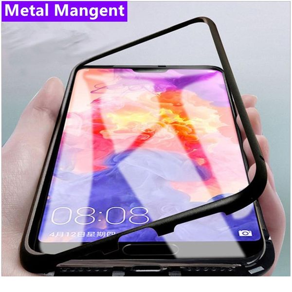 

magnetic adsorption metal case for xiaomi redmi note 9 8 7 5 6 k20 pro 8t 9a 8a 7a mi wmtebl