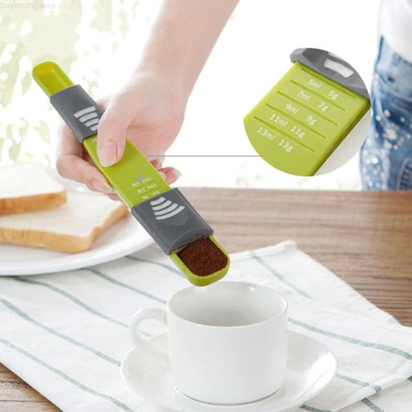 

scale spoon measuring tool kitchen baking with graduated milk coffee powder meas