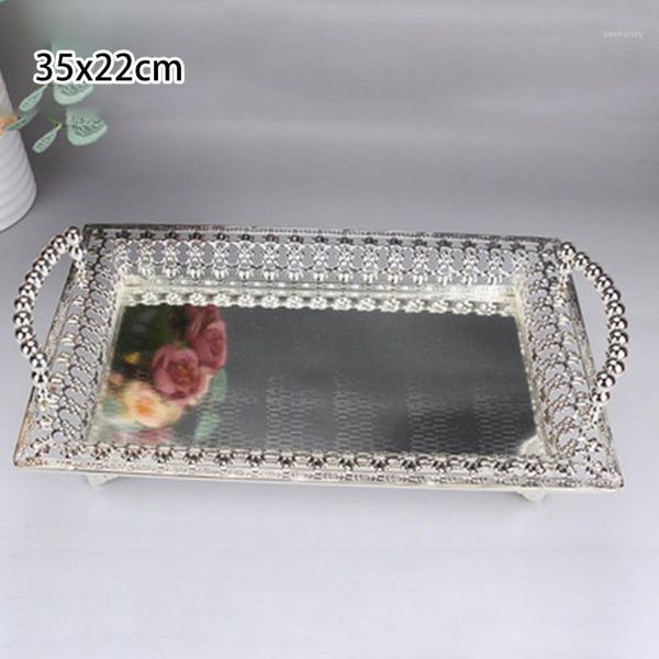

frames european fruit plate high-grade bar snack multi-purpose vintage 35*22cm tray organizer romantic storage box holder1