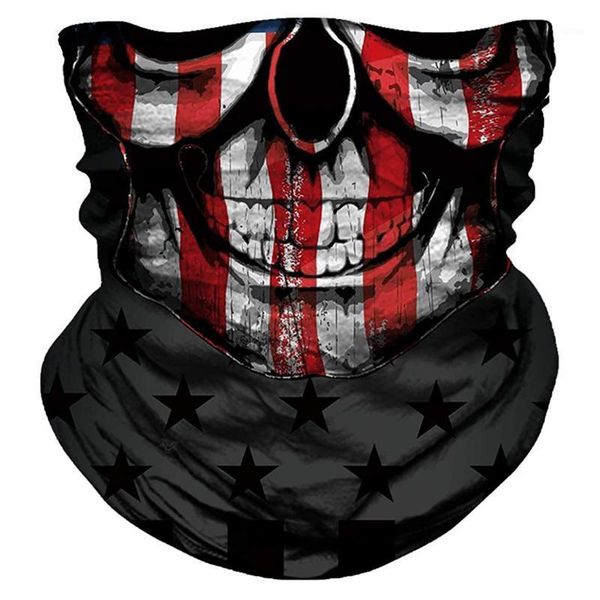 

rave bandana neck gaiter tube headwear for women men face scarf1, Black;gray