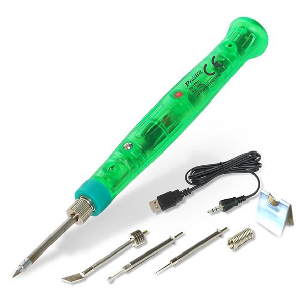 

hand & power tool accessories pro'skit si-169u 3d print finishing mini soldering iron usb 5v repair modify portable