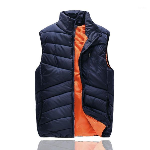 

homme autumn winter big vest men's fashion casual slim sleeveless vest waistcoat male waterproof weste jacket1, Black;white
