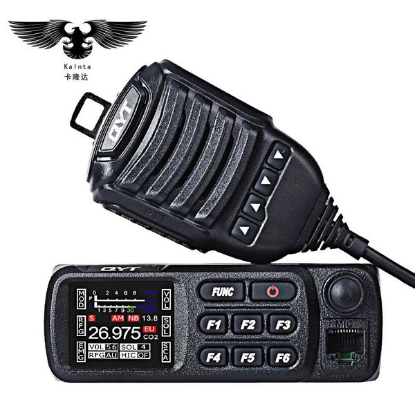 

qyt cb-27 hf two-way walkie-talkie car radios cb radio set 27 mhz mini walkie talkie ham station intercom 2 way 12v - 24v