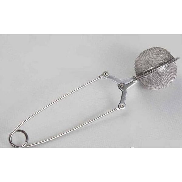 

wholesale loose spring stainless steel spoon tea mesh ball infuser filter teaspoon squeeze strainer wedding favor g jlljwh yeah2010