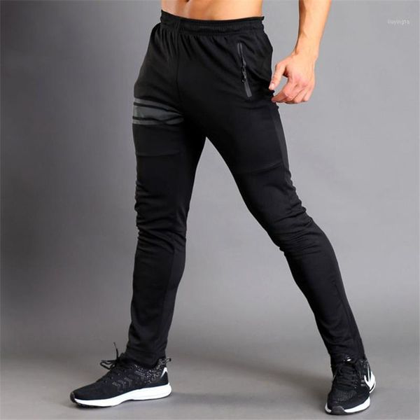 

2020 new sweatpants mens leggings joggers compression pants men fitness breathable skinny tights male bodybuilding trousers1, Black