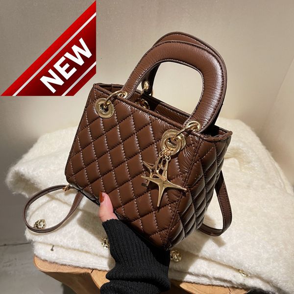 

autumn winter texture 2022 new women's fashion versatile messenger high sense hand diana bag
