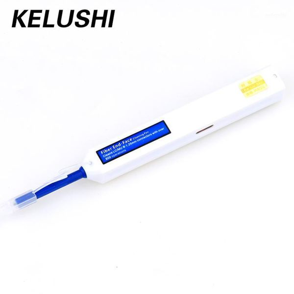 

fiber optic equipment kelushi one-click cleaner pen communication cleaning tools for 1.25mm lc cable connector1