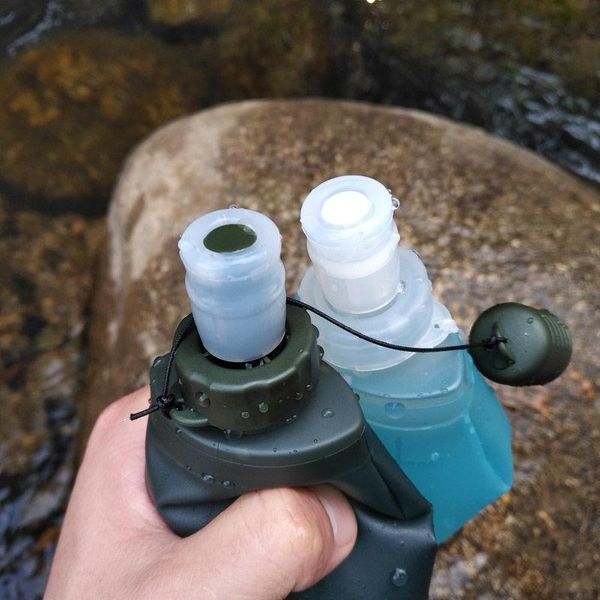 

250/500 мл тпу бутылка для воды bpa бесплатная вода мягкая колба складной для бегущего марафона пешие прогулки и велосипедные wmtad