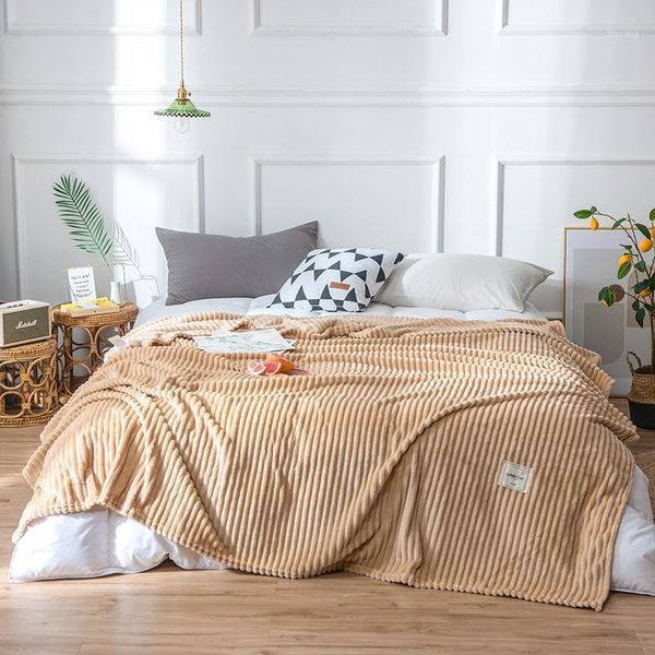 

solid green yellow grey color soft warm blanket thick flannel throw blanket for sofa office travel bedspread blankets for bed1