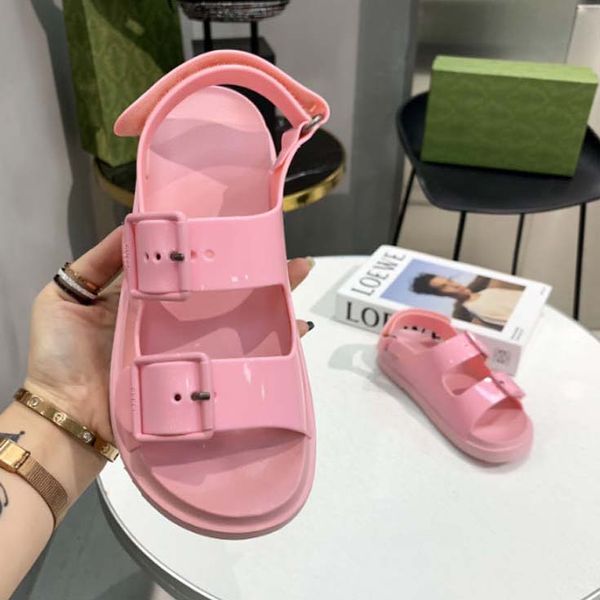 

2023 designer women sandals oran sandals classic slippers real leather slides platform flats shoes sneakers boots with box by sh, Black
