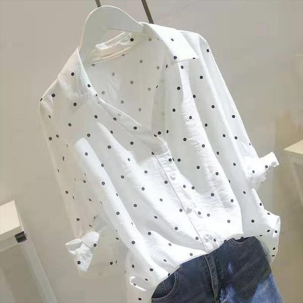 

5xl plus size autumn 2019 short sleeve casual women shirt korean shirt elegant slim office women blouse streetwear ladies, White