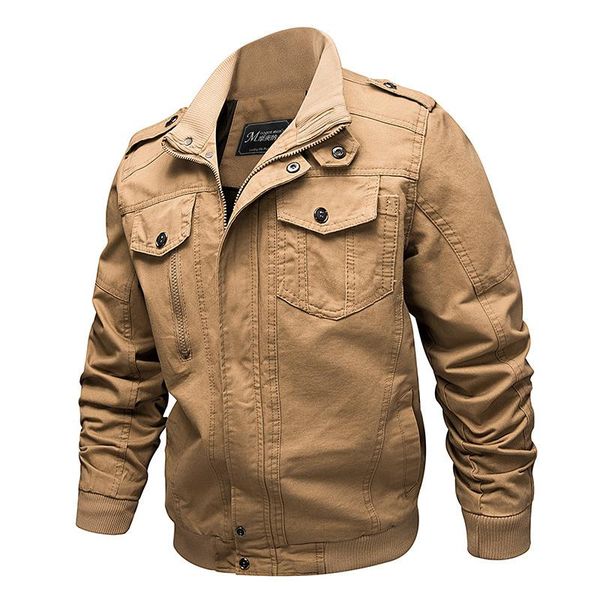 

men's jackets spring autumn fashion jacket men workout casual tactical male mens bomber coats, Black;brown