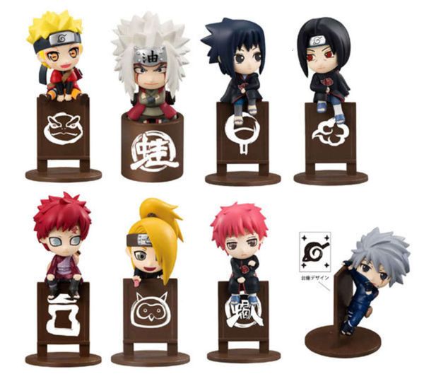 

tea friend naruto box egg 2nd generation 8 handmade models