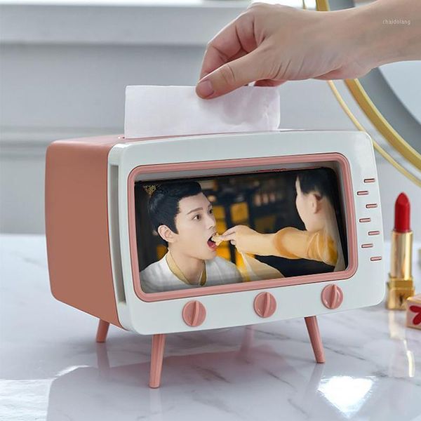 

toilet paper holder bathroom storage box toilet roll holder multifunctional tv table retro drawer living room tissue storage1