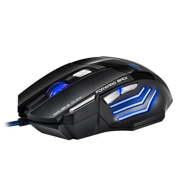 

ergonomic wired gaming mouse led 5500 dpi usb computer mouse gamer mice x7 silent with backlight for pc laptop