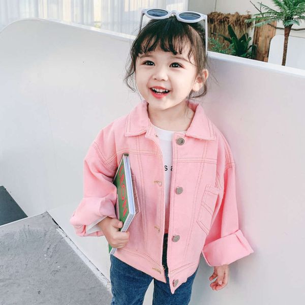 

jeans autumn 2020 children's candy girls' et, Black