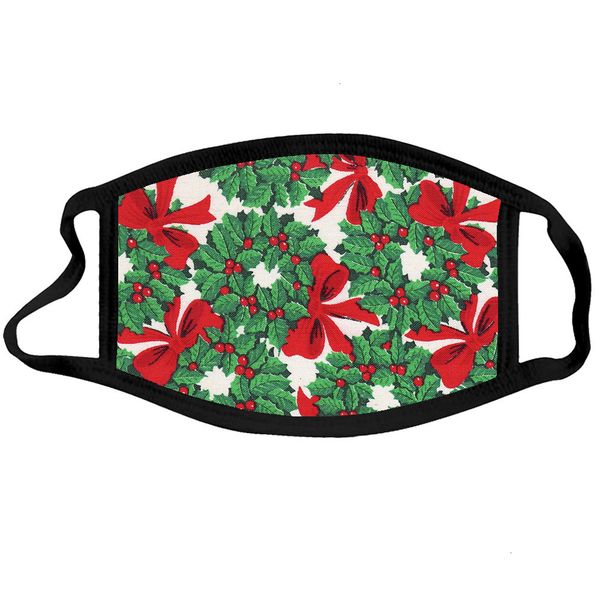 

tzjacotton christmas cartoon mouth mask anti-fog washable cover party masks breathable dustproof fashion design facema