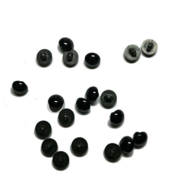 

100pcs/200pcs animal eyes resin 9mm/11mm diy buttons round mushroom domed sewing shank eyeball animal ball toy eyes acc jlliqf, Silver