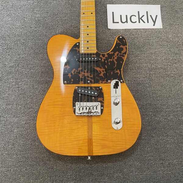

madcat tele electric guitar burst flamed maple double binding guitarar