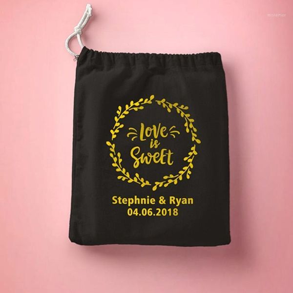 

gift wrap personalized custom favor bags black flannel candy bar treat donut bridal shower kit1