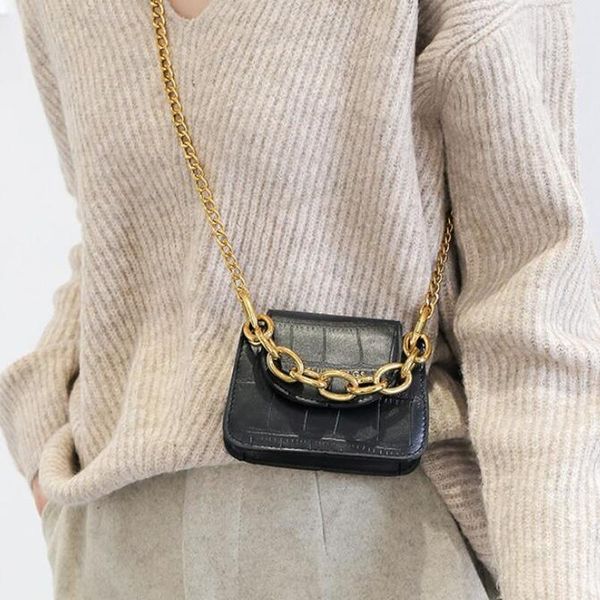 

cute hand bags women 2020 fashion mini sac bandouliere plaid shoulder bag portable lipstick bag trendy small chain crossbody