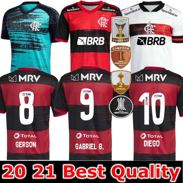 

20 21 flamengo jersey 2020 2021flemish diego de arrascaeta ribeiro soccer jerseys gabriel b. henrique sports football libertadores, Black;yellow
