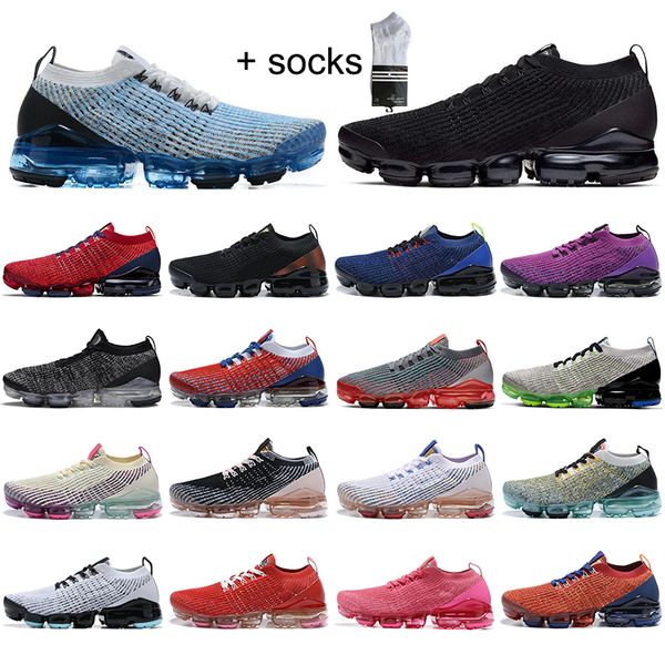 

new fly 3.0 running shoes men women triple black white light blue noble red electric green breathable outdoor trainers sports sneakers