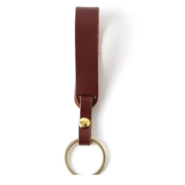 

fashion bright colors pu leather keychain simple pu wallet key chain waist hanging leather keychains car keyrings k jllnpx