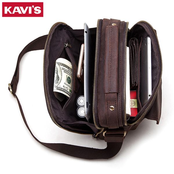 

2020 cow leather male's messenger bags business casual crossbody male shoulder bag large capacity sling o handles tote and purse, Red;black