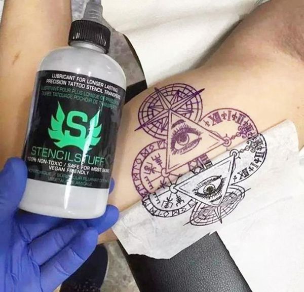 

tattoo tools stencil stencils wholesale lasting beauty tattoo 120/250ml stuff longer ink transfer american brand 4oz/8oz formula bbyht