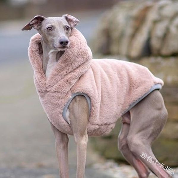 

pet dogs pure color аксессуары для одежды зима высокий воротник плюшевые двухфуты храните теплый собака одежда новое прибытие 2020 23ба j2