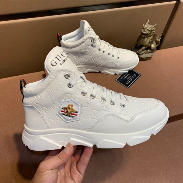 

2021 men casual shoe boots shoes sports sneakers training casual shoes.y5, Black