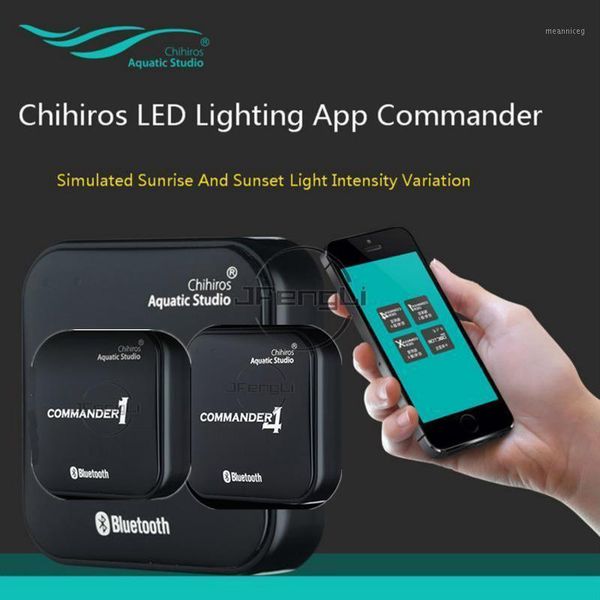 

chihiros smart controller commander 1 commander4 four road aquarium led lighting app intelligence sunrise and sunset1