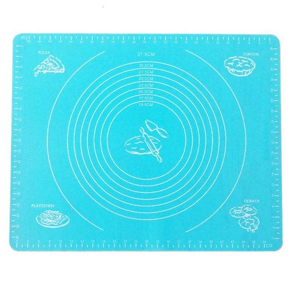 

large silicone non-stick thickening kneading dough pad pastry rolling kitchen baking mat 5 npwkk