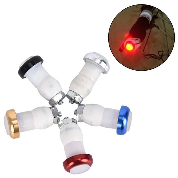 

2pcs road bicycle bike turn signal led lights cnc aluminum handlebar indicator lights cycling sports steering warning