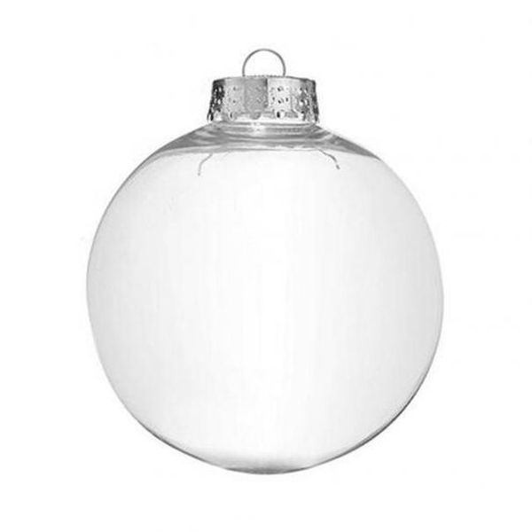 

transparent plastic ball baubles christmas tree hanging ornament diy decoration christmas pendant festive transparent plastic wmtisa